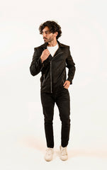 BIKER SUEDE JACKET