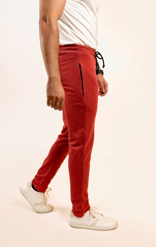 Red Pajama : Red slim fit pajama