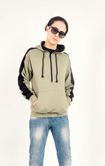 Half Zip Panel Hood