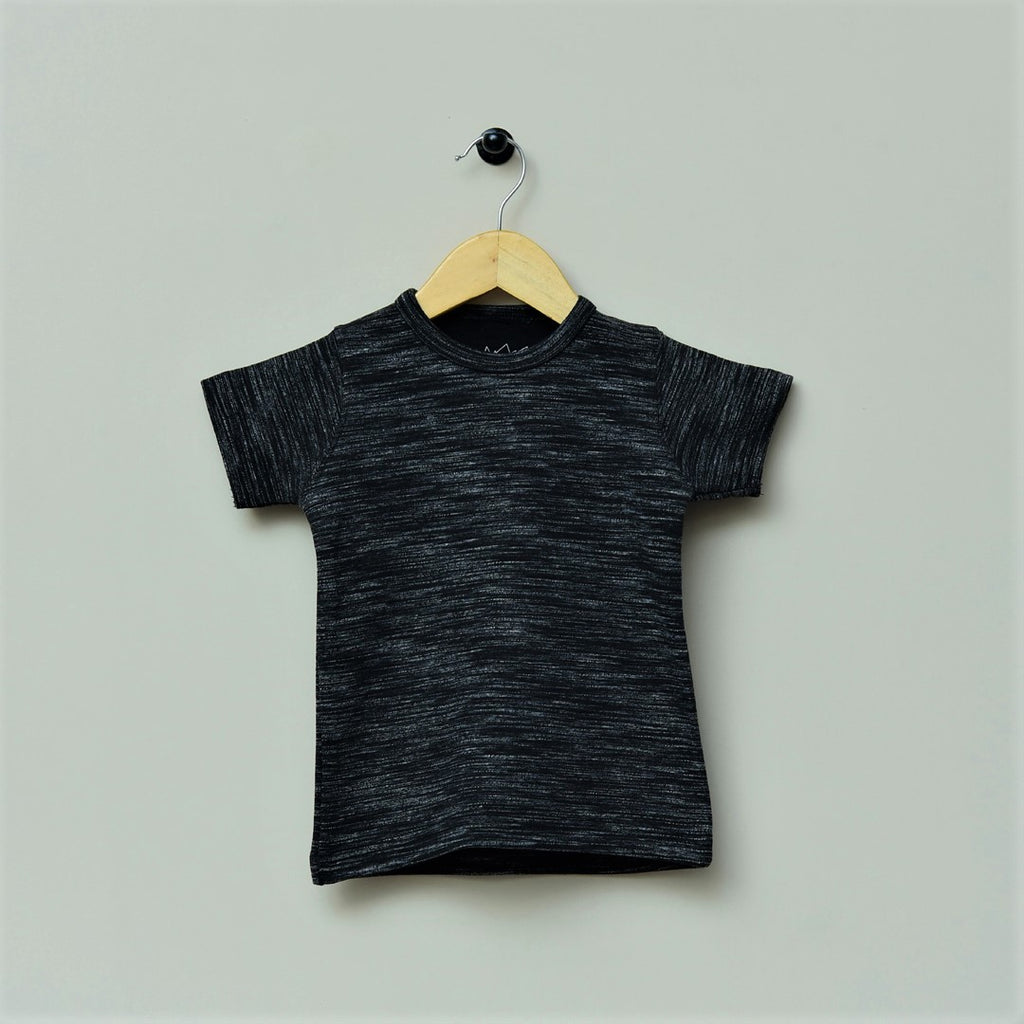 Black Milange T-shirt