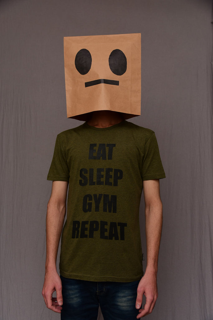 EAT SLEEP GYM REPEAT T-shirt