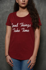 Good things take time