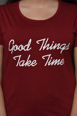 Good things take time