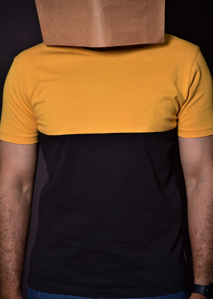Mustard/Black T-shirt